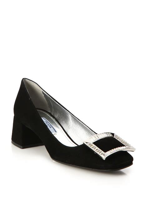 prada buckle flats|Prada pumps for women.